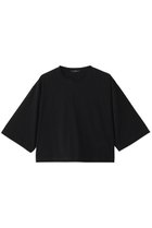 【イレーヴ/YLEVE】のCOTTON シアー ジャージー ショートスリーブ プルオーバー ブラック|ID:prp329100004451735