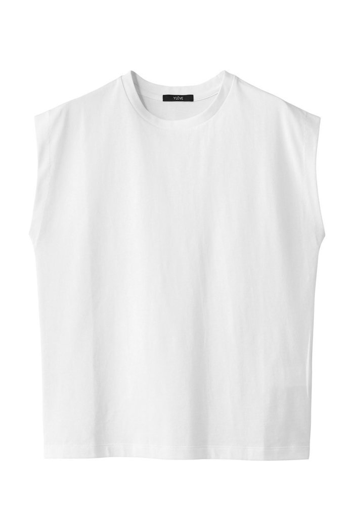 【イレーヴ/YLEVE】のORGANIC COTTON BIO ノースリーブ インテリア・キッズ・メンズ・レディースファッション・服の通販 founy(ファニー) https://founy.com/ ファッション Fashion レディースファッション WOMEN トップス・カットソー Tops/Tshirt キャミソール / ノースリーブ No Sleeves シャツ/ブラウス Shirts/Blouses ロング / Tシャツ T-Shirts カットソー Cut and Sewn ショート Short シンプル Simple スリーブ Sleeve ノースリーブ No Sleeve フレンチ French NEW・新作・新着・新入荷 New Arrivals |ID: prp329100004451737 ipo3291000000031142504