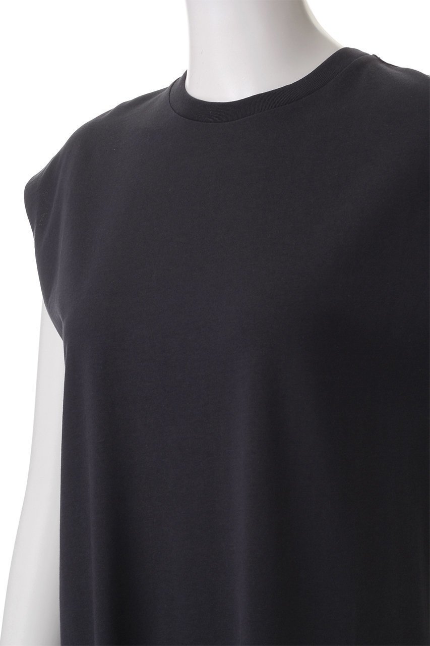 【イレーヴ/YLEVE】のORGANIC COTTON BIO ノースリーブワンピース 人気、トレンドファッション・服の通販 founy(ファニー) 　ファッション　Fashion　レディースファッション　WOMEN　ワンピース　Dress　チュニック　Tunic　スマート　Smart　スリーブ　Sleeve　チュニック　Tunic　ノースリーブ　No Sleeve　パターン　Pattern　フレンチ　French　ロング　Long　other-5|ID: prp329100004451738 ipo3291000000031324940