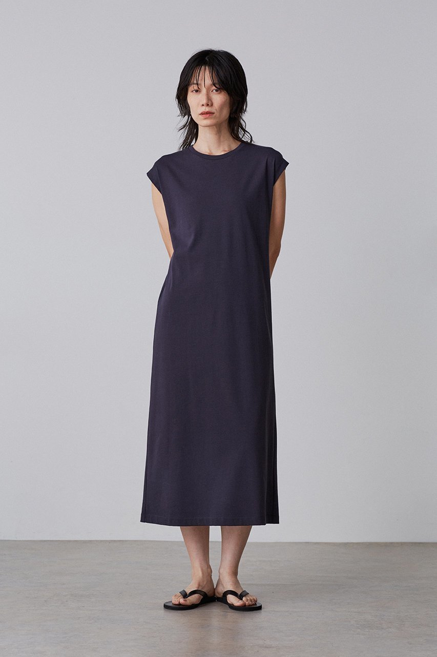 【イレーヴ/YLEVE】のORGANIC COTTON BIO ノースリーブワンピース 人気、トレンドファッション・服の通販 founy(ファニー) 　ファッション　Fashion　レディースファッション　WOMEN　ワンピース　Dress　チュニック　Tunic　スマート　Smart　スリーブ　Sleeve　チュニック　Tunic　ノースリーブ　No Sleeve　パターン　Pattern　フレンチ　French　ロング　Long　other-6|ID: prp329100004451738 ipo3291000000031324941