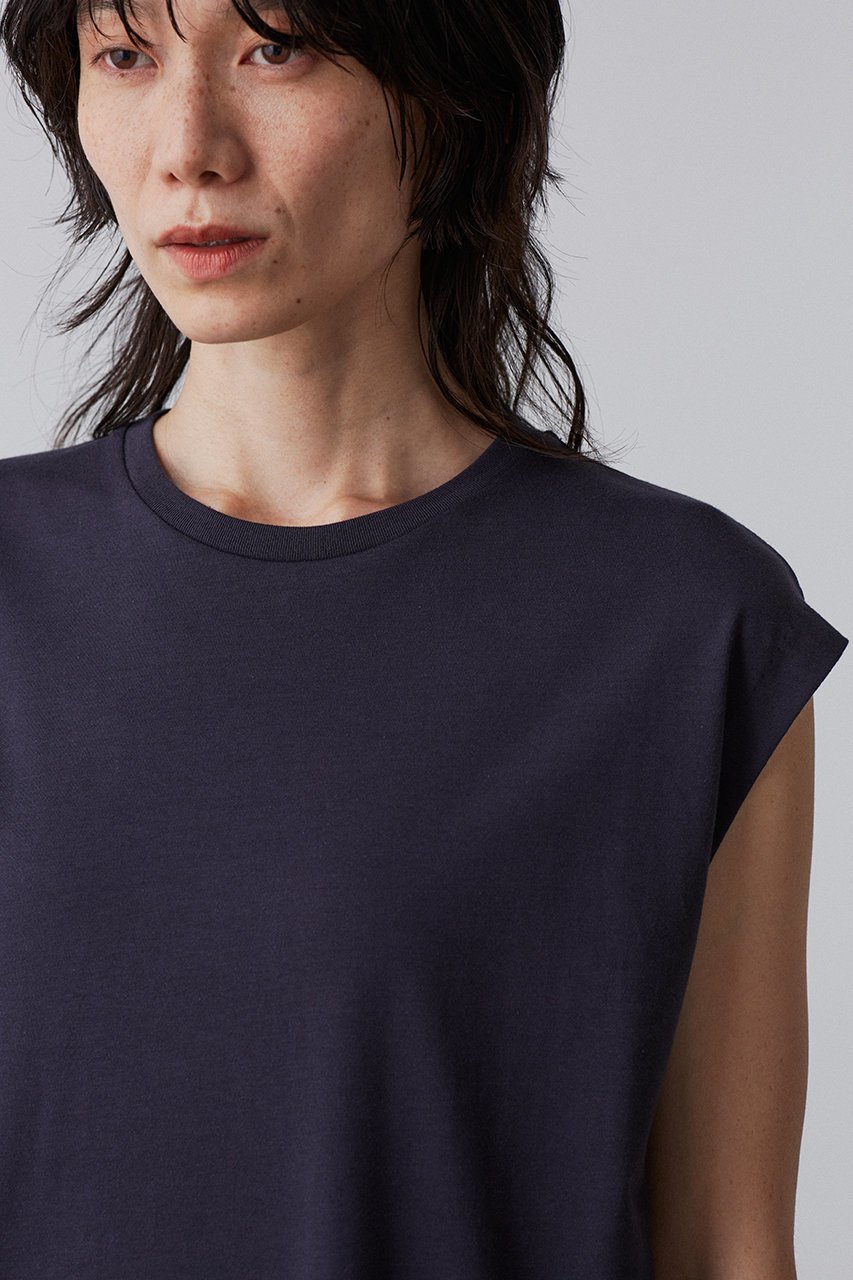 【イレーヴ/YLEVE】のORGANIC COTTON BIO ノースリーブワンピース 人気、トレンドファッション・服の通販 founy(ファニー) 　ファッション　Fashion　レディースファッション　WOMEN　ワンピース　Dress　チュニック　Tunic　スマート　Smart　スリーブ　Sleeve　チュニック　Tunic　ノースリーブ　No Sleeve　パターン　Pattern　フレンチ　French　ロング　Long　other-7|ID: prp329100004451738 ipo3291000000031324942