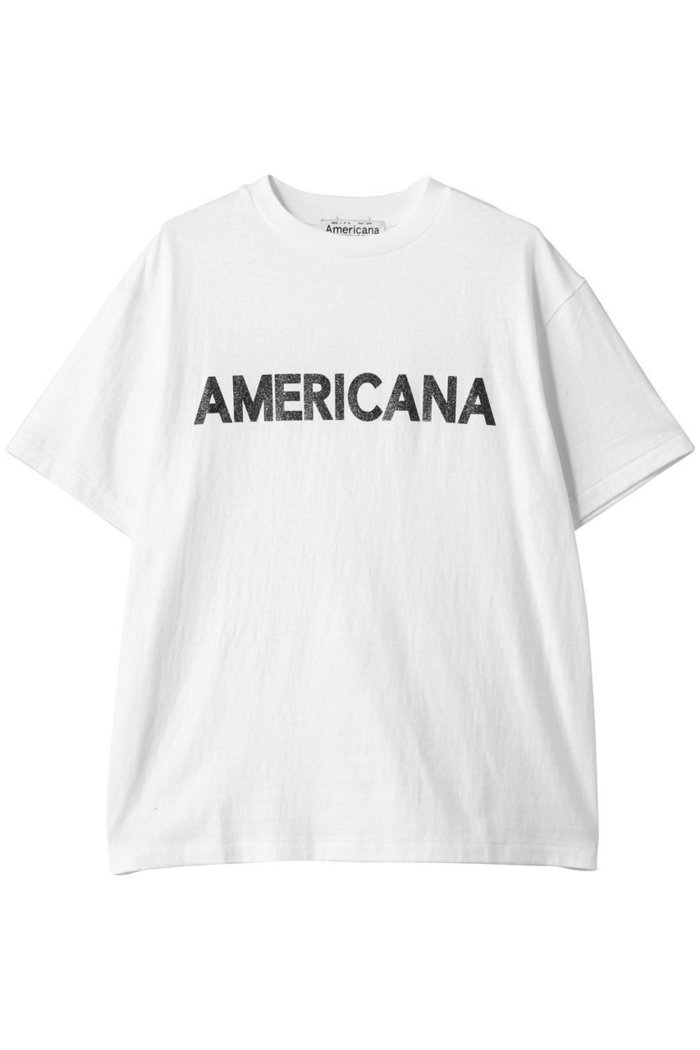 【アメリカーナ/Americana】のラフィー天竺丸胴 ロゴプリントTシャツ インテリア・キッズ・メンズ・レディースファッション・服の通販 founy(ファニー) https://founy.com/ ファッション Fashion レディースファッション WOMEN トップス・カットソー Tops/Tshirt シャツ/ブラウス Shirts/Blouses ロング / Tシャツ T-Shirts カットソー Cut and Sewn ショート Short スタイリッシュ Stylish スリーブ Sleeve ハーフ Half プリント Print 夏 Summer NEW・新作・新着・新入荷 New Arrivals 春 Spring S/S・春夏 Ss・Spring/Summer |ID: prp329100004451741 ipo3291000000031142521