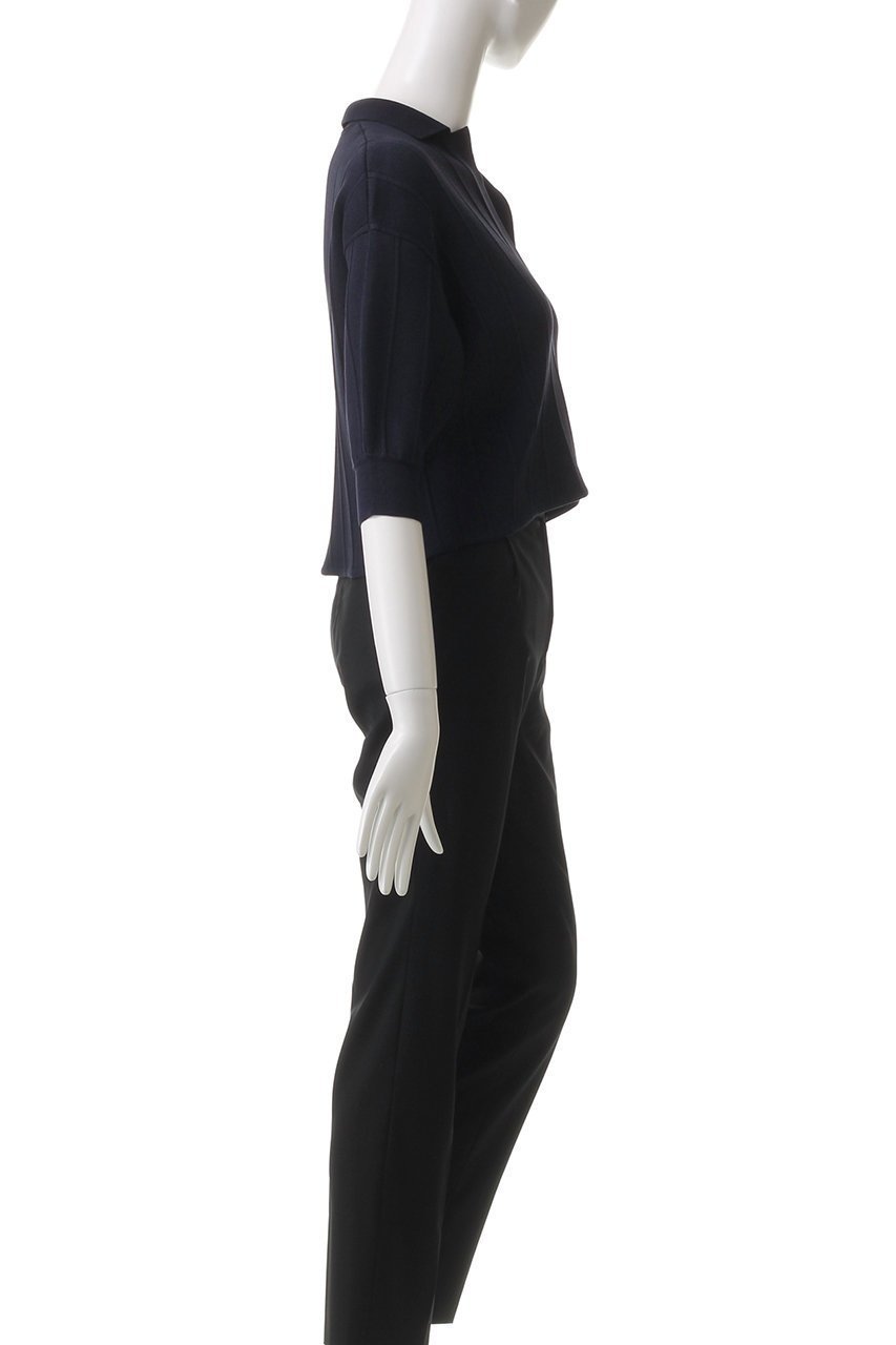 【マノフ/MANOF】のTUCK KNIT SHORT TOPS/ニット 人気、トレンドファッション・服の通販 founy(ファニー) 　ファッション　Fashion　レディースファッション　WOMEN　トップス・カットソー　Tops/Tshirt　ニット　Knit Tops　プルオーバー　Pullover　コンパクト　Compact　サマー　Summer　ショート　Short　スキッパー　Skipper　スリーブ　Sleeve　フェミニン　Feminine　other-3|ID: prp329100004451748 ipo3291000000031253034