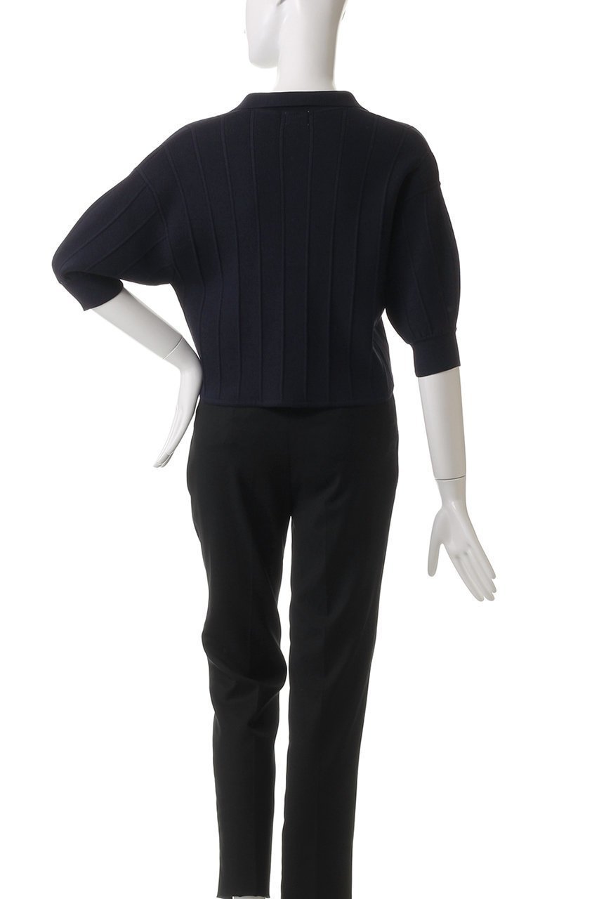 【マノフ/MANOF】のTUCK KNIT SHORT TOPS/ニット 人気、トレンドファッション・服の通販 founy(ファニー) 　ファッション　Fashion　レディースファッション　WOMEN　トップス・カットソー　Tops/Tshirt　ニット　Knit Tops　プルオーバー　Pullover　コンパクト　Compact　サマー　Summer　ショート　Short　スキッパー　Skipper　スリーブ　Sleeve　フェミニン　Feminine　other-4|ID: prp329100004451748 ipo3291000000031253035