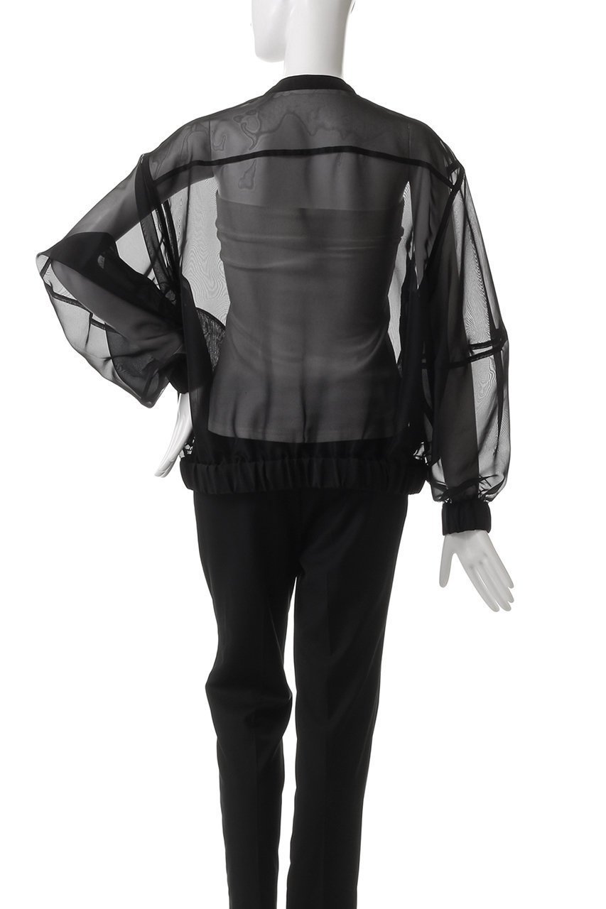 【マノフ/MANOF】のSHEER VOLUME SLEEVE BLOUSON/ブルゾン 人気、トレンドファッション・服の通販 founy(ファニー) 　ファッション　Fashion　レディースファッション　WOMEN　アウター　Coat Outerwear　ジャケット　Jackets　ブルゾン　Blouson/Jackets　シアー　Sheer　ジャケット　Jacket　スリーブ　Sleeve　フェミニン　Feminine　ブルゾン　Blouson　夏　Summer　春　Spring　S/S・春夏　Ss・Spring/Summer　other-4|ID: prp329100004451749 ipo3291000000031253040