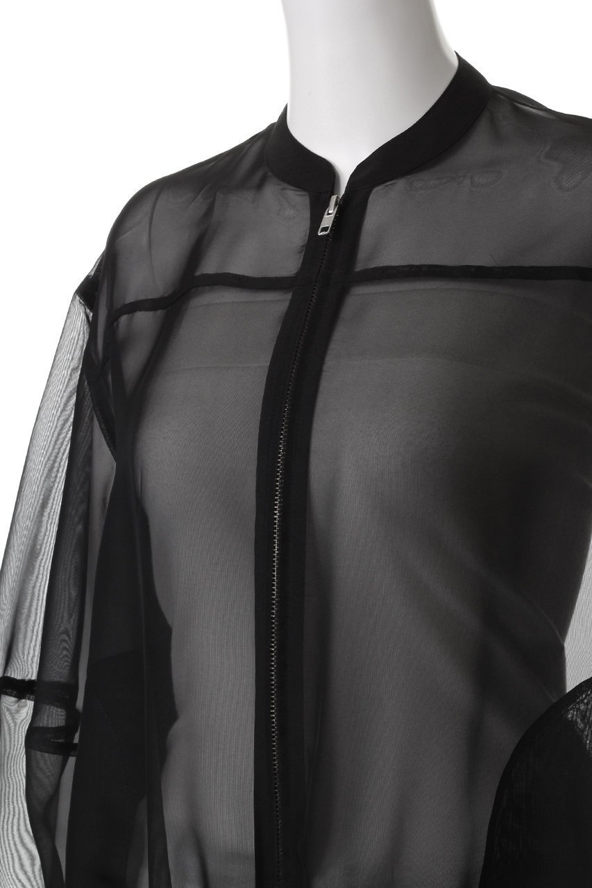 【マノフ/MANOF】のSHEER VOLUME SLEEVE BLOUSON/ブルゾン 人気、トレンドファッション・服の通販 founy(ファニー) 　ファッション　Fashion　レディースファッション　WOMEN　アウター　Coat Outerwear　ジャケット　Jackets　ブルゾン　Blouson/Jackets　シアー　Sheer　ジャケット　Jacket　スリーブ　Sleeve　フェミニン　Feminine　ブルゾン　Blouson　夏　Summer　春　Spring　S/S・春夏　Ss・Spring/Summer　other-5|ID: prp329100004451749 ipo3291000000031324962