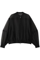 【マノフ/MANOF】のSHEER VOLUME SLEEVE BLOUSON/ブルゾン BLACK|ID:prp329100004451749