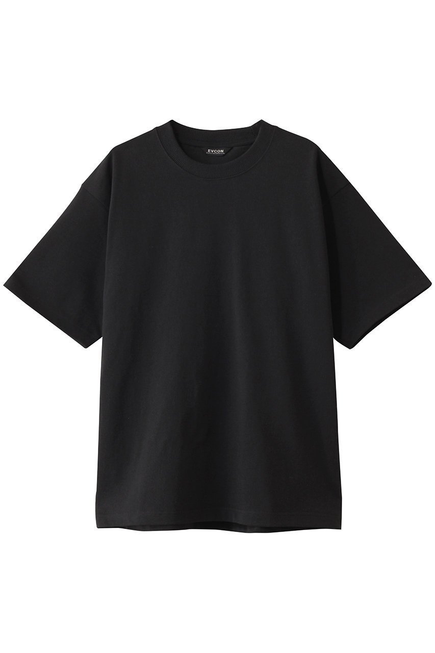 【エビコン/EVCON】の【UNISEX】HEAVY WEIGHT S/S TEE/Tシャツ インテリア・キッズ・メンズ・レディースファッション・服の通販 founy(ファニー) 　ファッション　Fashion　レディースファッション　Fashion for Women　トップス・カットソー　Cut & Sew Tops　シャツ・ブラウス・オフィスカジュアル　Elegant Blouses & Button-Ups　ロングTシャツ・Tシャツ　Longline T-Shirts & Tees　カットソー・ベーシックTシャツ　Cut-and-Sewn Tops / Stretch Tees & Basics　ユニセックス　Unisex, Genderless　ショート　Short, Short Length　シンプル　Simple, Minimal　スリーブ　Sleeve, Long Sleeve / Short Sleeve　夏　Summer　S/S・春夏　SS, Spring/Summer, Warm Season　BLACK|ID: prp329100004451759 ipo3291000000034954294