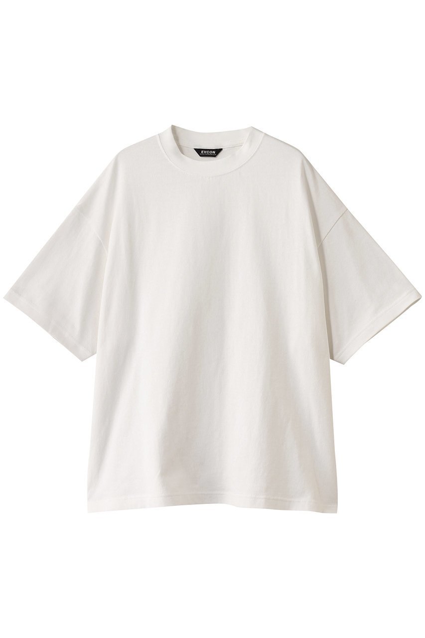 【エビコン/EVCON】の【UNISEX】WIDE S/S T-SHIRT/Tシャツ インテリア・キッズ・メンズ・レディースファッション・服の通販 founy(ファニー) 　ファッション　Fashion　レディースファッション　Fashion for Women　トップス・カットソー　Cut & Sew Tops　シャツ・ブラウス・オフィスカジュアル　Elegant Blouses & Button-Ups　ロングTシャツ・Tシャツ　Longline T-Shirts & Tees　カットソー・ベーシックTシャツ　Cut-and-Sewn Tops / Stretch Tees & Basics　ユニセックス　Unisex, Genderless　ショート　Short, Short Length　シンプル　Simple, Minimal　スリーブ　Sleeve, Long Sleeve / Short Sleeve　ワイド　Wide, Wide Fit　夏　Summer　定番　Standard, Basic Item　S/S・春夏　SS, Spring/Summer, Warm Season　WHITE|ID: prp329100004451760 ipo3291000000032859813