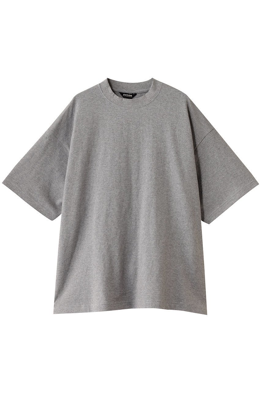 【エビコン/EVCON】の【UNISEX】WIDE S/S T-SHIRT/Tシャツ インテリア・キッズ・メンズ・レディースファッション・服の通販 founy(ファニー) 　ファッション　Fashion　レディースファッション　Fashion for Women　トップス・カットソー　Cut & Sew Tops　シャツ・ブラウス・オフィスカジュアル　Elegant Blouses & Button-Ups　ロングTシャツ・Tシャツ　Longline T-Shirts & Tees　カットソー・ベーシックTシャツ　Cut-and-Sewn Tops / Stretch Tees & Basics　ユニセックス　Unisex, Genderless　ショート　Short, Short Length　シンプル　Simple, Minimal　スリーブ　Sleeve, Long Sleeve / Short Sleeve　ワイド　Wide, Wide Fit　夏　Summer　定番　Standard, Basic Item　S/S・春夏　SS, Spring/Summer, Warm Season　GRAY|ID: prp329100004451760 ipo3291000000032859817