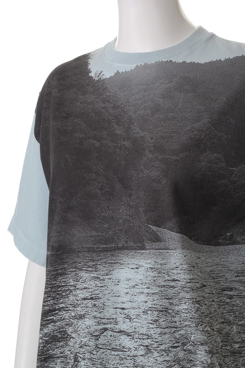 【セヤ/SEYA】のWATER RIVER フォトプリントTシャツ 人気、トレンドファッション・服の通販 founy(ファニー) 　ファッション　Fashion　レディースファッション　Fashion for Women　トップス・カットソー　Cut & Sew Tops　シャツ・ブラウス・オフィスカジュアル　Elegant Blouses & Button-Ups　ロングTシャツ・Tシャツ　Longline T-Shirts & Tees　カットソー・ベーシックTシャツ　Cut-and-Sewn Tops / Stretch Tees & Basics　ショート　Short, Short Length　スリーブ　Sleeve, Long Sleeve / Short Sleeve　プリント　Print, Printed Pattern　定番　Standard, Basic Item　other-5|ID: prp329100004451764 ipo3291000000032811546