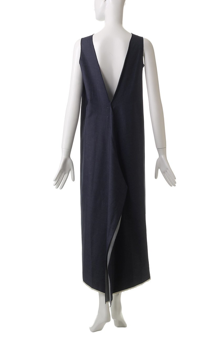【セヤ/SEYA】のTEMPLE SUMMER ノースリーブロングドレス 人気、トレンドファッション・服の通販 founy(ファニー) 　ファッション　Fashion　レディースファッション　Fashion for Women　ワンピース　Dresses　フォーマル・パーティードレス・結婚式用ドレス　Elegant & Casual Dresses　チュニック　Tunic Tops & Dresses　チュニック　Tunic, Long Top　デニム　Denim, Jeans Material　ドレス　Dress, One-Piece　ロング　Long, Long-Length　エレガント 上品　Elegant　夏　Summer　other-4|ID: prp329100004451765 ipo3291000000032869396
