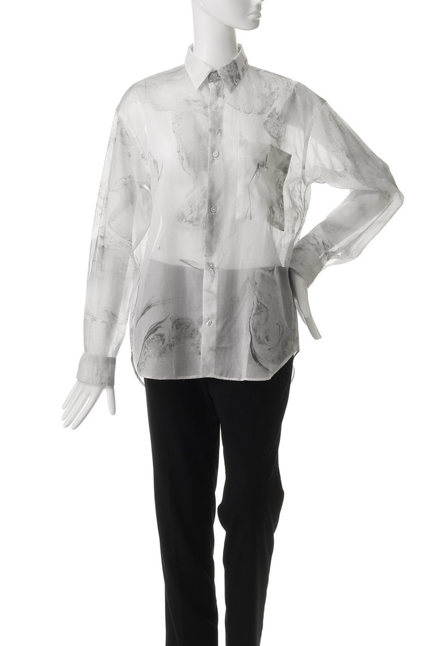 【セヤ/SEYA】のETERNAL ロングスリーブシャツ 人気、トレンドファッション・服の通販 founy(ファニー) 　ファッション　Fashion　レディースファッション　WOMEN　トップス・カットソー　Tops/Tshirt　シャツ/ブラウス　Shirts/Blouses　スリーブ　Sleeve　センター　Center　プリント　Print　ポケット　Pocket　マキシ　Maxi　ロング　Long　夏　Summer　定番　Standard　other-2|ID: prp329100004451766 ipo3291000000031253140