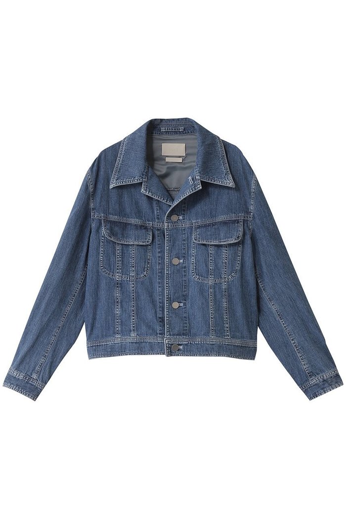 【ヨーク/YOKE】の【UNISEX】LIGHT-WEIGHT DENIM TRUCKER ジャケット インテリア・キッズ・メンズ・レディースファッション・服の通販 founy(ファニー) https://founy.com/ ファッション Fashion レディースファッション Fashion for Women アウター Coat / Outerwear Collection レディースジャケット・軽アウター Jackets ブルゾンジャケット・スポーティアウター Blouson Jackets ユニセックス Unisex, Genderless インディゴ Indigo Denim ジャケット Jacket, Outerwear デニム Denim, Jeans Material ハンド Hand, Handmade ブリーチ Bleach, Washed Finish ブルゾン Blouson, Bomber Jacket 定番 Standard, Basic Item |ID: prp329100004451768 ipo3291000000035960657