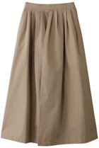 【マノフ/MANOF】のLAYER TUCK SKIRT/スカート BEIGE|ID: prp329100004451770 ipo3291000000032850906