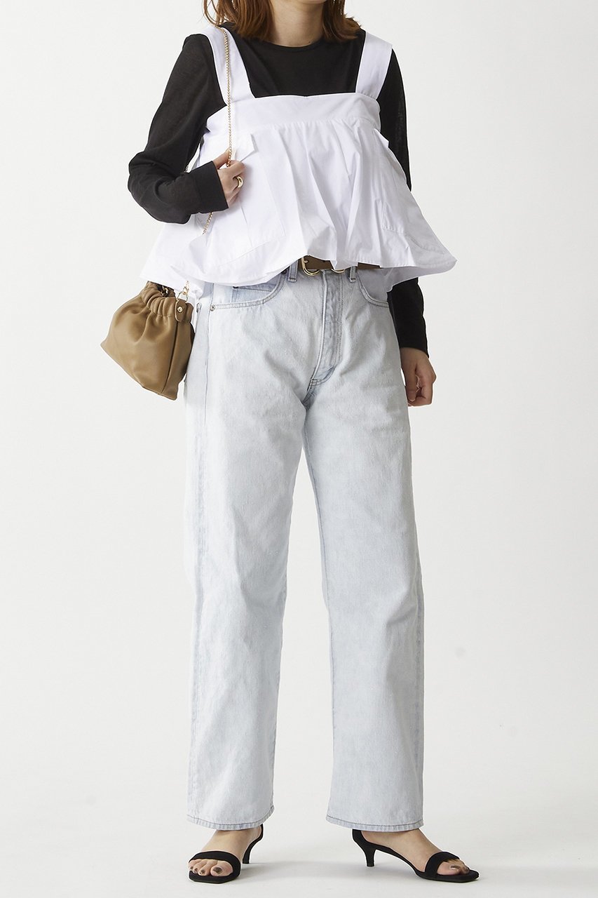 【プルミエ アロンディスモン/1er Arrondissement】の【TELA】ブラウス 人気、トレンドファッション・服の通販 founy(ファニー) 　ファッション　Fashion　レディースファッション　WOMEN　トップス・カットソー　Tops/Tshirt　キャミソール / ノースリーブ　No Sleeves　シャツ/ブラウス　Shirts/Blouses　シンプル　Simple　ノースリーブ　No Sleeve　フィット　Fit　フェミニン　Feminine　フレア　Flare　ボトム　Bottom　ラップ　Wrap　リゾート　Resort　other-8|ID: prp329100004451779 ipo3291000000032000485