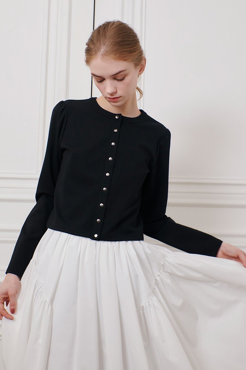【アルアバイル/allureville】の【Loulou Willoughby】ポンチカーディガン 人気、トレンドファッション・服の通販 founy(ファニー) 　ファッション　Fashion　レディースファッション　WOMEN　トップス・カットソー　Tops/Tshirt　カーディガン　Cardigans　シャツ/ブラウス　Shirts/Blouses　ロング / Tシャツ　T-Shirts　カットソー　Cut and Sewn　カーディガン　Cardigan　シンプル　Simple　ストレッチ　Stretch　リラックス　Relax　other-6|ID: prp329100004451782 ipo3291000000031369480