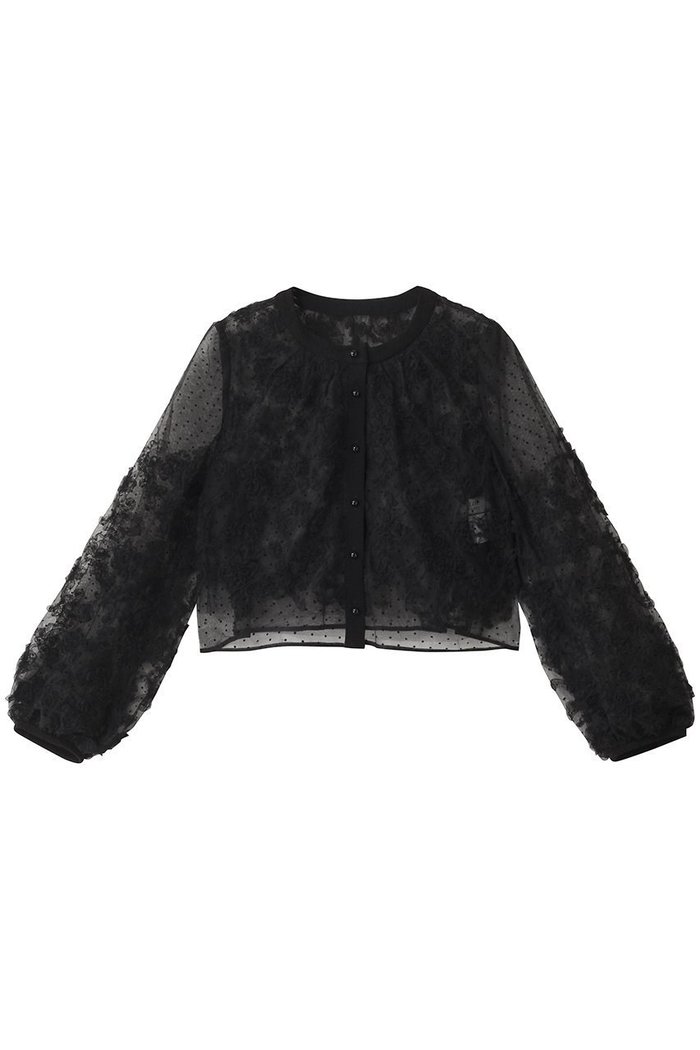 【アルアバイル/allureville】の【Loulou Willoughby】ドットフラワーシシュウBO インテリア・キッズ・メンズ・レディースファッション・服の通販 founy(ファニー) https://founy.com/ ファッション Fashion レディースファッション WOMEN アウター Coat Outerwear ジャケット Jackets ブルゾン Blouson/Jackets エレガント 上品 Elegant シアー Sheer ジャケット Jacket スリーブ Sleeve ダウン Down デニム Denim ドット Dot フェミニン Feminine フラワー Flower ブルゾン Blouson ボレロ Bolero 羽織 Haori |ID: prp329100004451783 ipo3291000000031142642