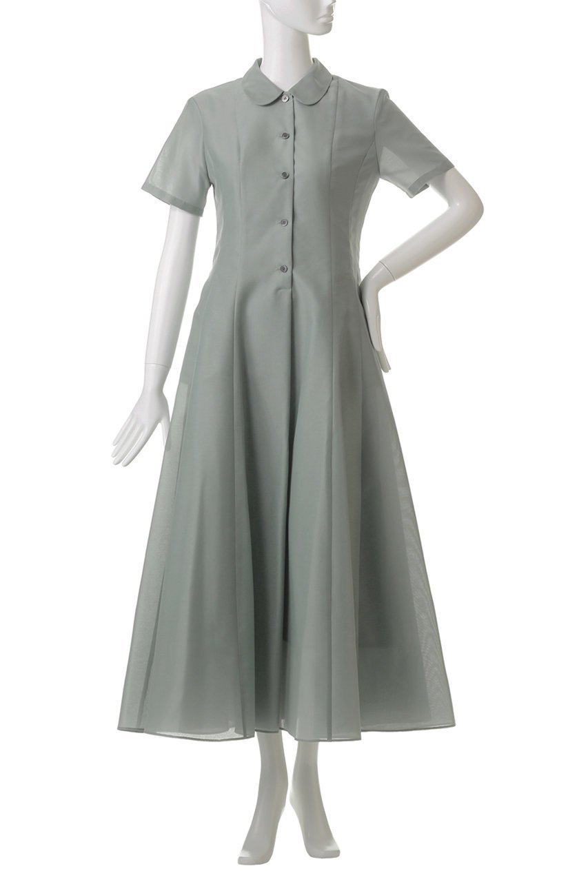 【クラネ/CLANE】のFULFFY SHEER H/S SHIRT ONEPIECE/ワンピース 人気、トレンドファッション・服の通販 founy(ファニー) 　ファッション　Fashion　レディースファッション　WOMEN　ワンピース　Dress　チュニック　Tunic　エアリー　Airy　クラシカル　Classical　チュニック　Tunic　ドレープ　Drape　フィット　Fit　フェミニン　Feminine　フレア　Flare　ロング　Long　エレガント 上品　Elegant　other-2|ID: prp329100004451786 ipo3291000000031253266