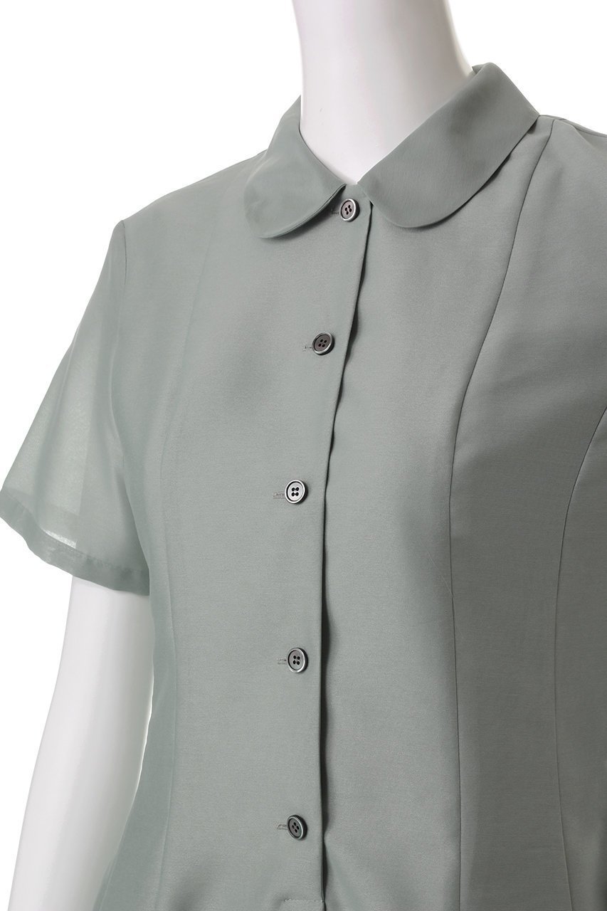 【クラネ/CLANE】のFULFFY SHEER H/S SHIRT ONEPIECE/ワンピース 人気、トレンドファッション・服の通販 founy(ファニー) 　ファッション　Fashion　レディースファッション　WOMEN　ワンピース　Dress　チュニック　Tunic　エアリー　Airy　クラシカル　Classical　チュニック　Tunic　ドレープ　Drape　フィット　Fit　フェミニン　Feminine　フレア　Flare　ロング　Long　エレガント 上品　Elegant　other-5|ID: prp329100004451786 ipo3291000000031325027