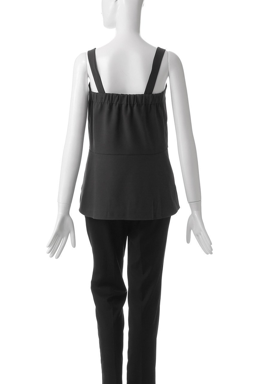 【エブール/ebure】のSZハイツイストポンチ ショルダーストラップカットソー 人気、トレンドファッション・服の通販 founy(ファニー) 　ファッション　Fashion　レディースファッション　WOMEN　トップス・カットソー　Tops/Tshirt　キャミソール / ノースリーブ　No Sleeves　シャツ/ブラウス　Shirts/Blouses　ロング / Tシャツ　T-Shirts　カットソー　Cut and Sewn　おすすめ　Recommend　インナー　Inner　カットソー　Cut And Sew　キャミソール　Camisole　スクエア　Square　タンク　Tank　夏　Summer　other-4|ID: prp329100004451788 ipo3291000000031253283