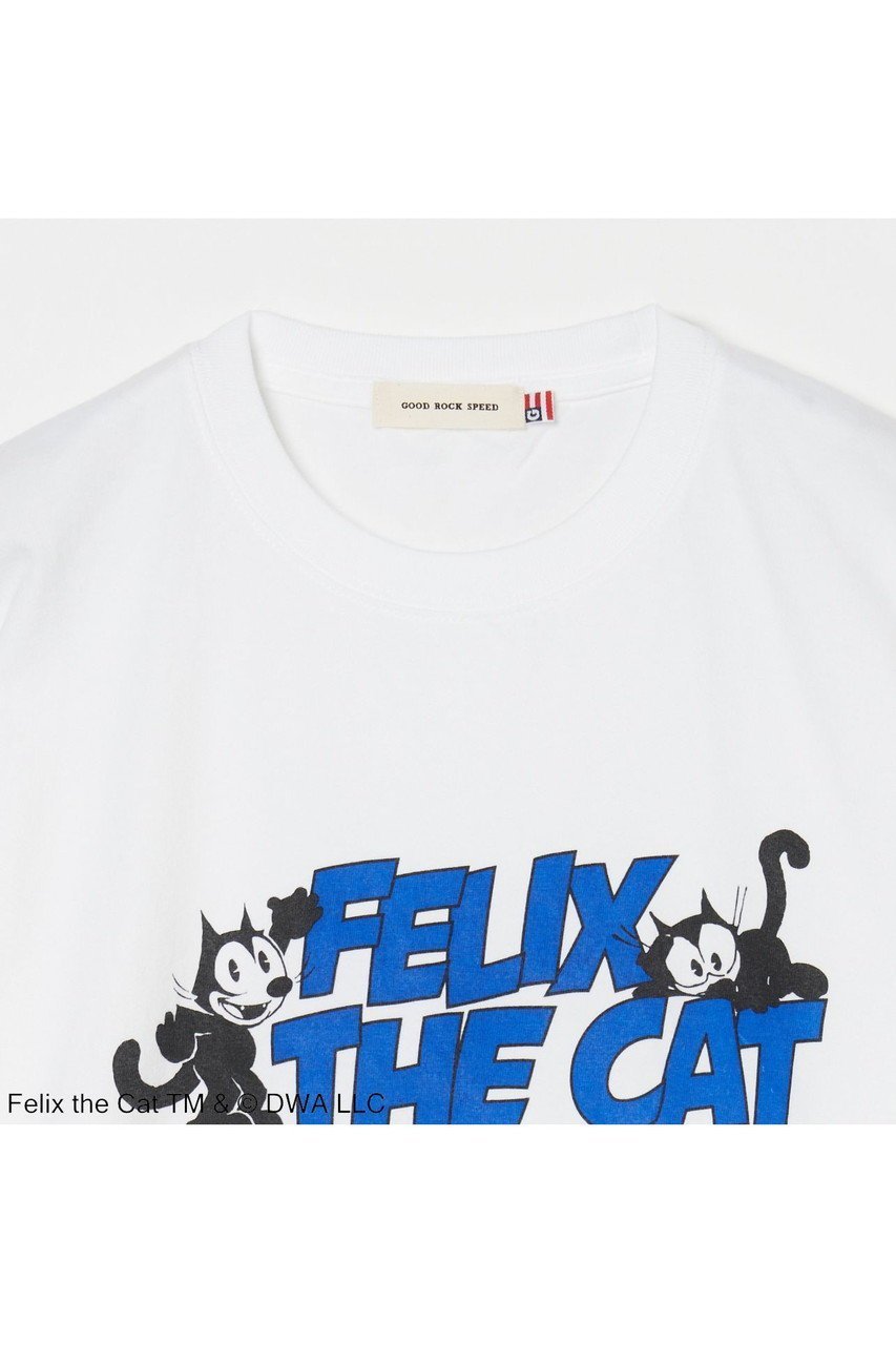 【エリオポール/heliopole】の【GOOD ROCK SPEED】FELIX Tシャツ 人気、トレンドファッション・服の通販 founy(ファニー) 　ファッション　Fashion　レディースファッション　WOMEN　トップス・カットソー　Tops/Tshirt　シャツ/ブラウス　Shirts/Blouses　ロング / Tシャツ　T-Shirts　カットソー　Cut and Sewn　ショート　Short　スリーブ　Sleeve　ネコ　Cat　再入荷　Restock/Back In Stock/Re Arrival　猫　Cat　other-3|ID: prp329100004451791 ipo3291000000031253298