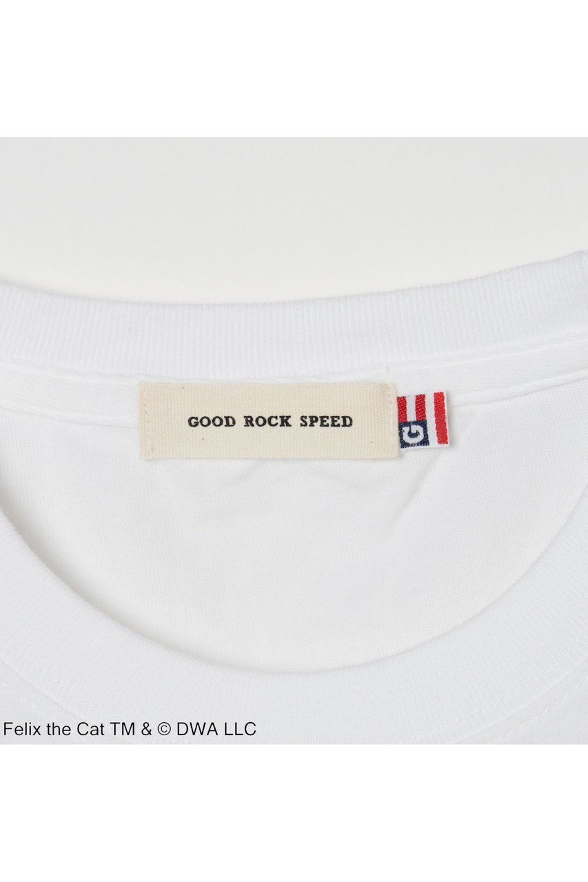 【エリオポール/heliopole】の【GOOD ROCK SPEED】FELIX Tシャツ 人気、トレンドファッション・服の通販 founy(ファニー) 　ファッション　Fashion　レディースファッション　WOMEN　トップス・カットソー　Tops/Tshirt　シャツ/ブラウス　Shirts/Blouses　ロング / Tシャツ　T-Shirts　カットソー　Cut and Sewn　ショート　Short　スリーブ　Sleeve　ネコ　Cat　再入荷　Restock/Back In Stock/Re Arrival　猫　Cat　other-6|ID: prp329100004451791 ipo3291000000031325036