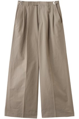 【ミディウミソリッド/MIDIUMISOLID / MEN】 【MEN】cotton linen wide PT パンツ人気、トレンドファッション・服の通販 founy(ファニー) ファッション Fashion メンズファッション Fashion for Men ボトムス Bottoms シンプル Simple, Minimal センター Center, Center Line リネン Linen, Linen Fabric ワイド Wide, Wide Fit |ID:prp329100004451798