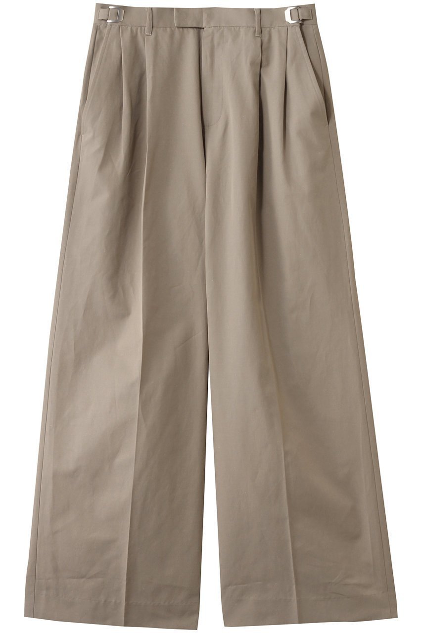 【ミディウミソリッド/MIDIUMISOLID / MEN】の【MEN】cotton linen wide PT パンツ 人気、トレンドファッション・服の通販 founy(ファニー) 　ファッション　Fashion　メンズファッション　Fashion for Men　ボトムス　Bottoms　シンプル　Simple, Minimal　センター　Center, Center Line　リネン　Linen, Linen Fabric　ワイド　Wide, Wide Fit　 other-1|ID: prp329100004451798 ipo3291000000032905986