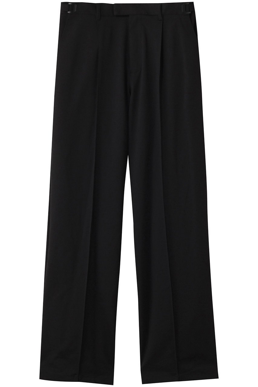 【ミディウミソリッド/MIDIUMISOLID / MEN】の【MEN】compression stretch slacks パンツ インテリア・キッズ・メンズ・レディースファッション・服の通販 founy(ファニー) 　ファッション　Fashion　メンズファッション　Fashion for Men　ボトムス　Bottoms　シンプル　Simple, Minimal　スタイリッシュ　Stylish, Fashionable　ストレッチ　Stretch, Stretchy Fabric　スラックス　Slacks, Dress Pants　フィット　Fit, Slim Fit　black|ID: prp329100004451799 ipo3291000000032906014
