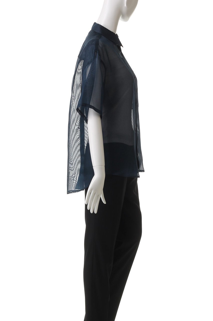 【セヤ/SEYA】のETERNAL SUMMER ハーフスリーブ シアーシャツ 人気、トレンドファッション・服の通販 founy(ファニー) 　ファッション　Fashion　レディースファッション　WOMEN　トップス・カットソー　Tops/Tshirt　シャツ/ブラウス　Shirts/Blouses　キャミソール　Camisole　シアー　Sheer　ショート　Short　シルク　Silk　スリーブ　Sleeve　タンク　Tank　ハンド　Hand　ハーフ　Half　ボトム　Bottom　ポケット　Pocket　夏　Summer　定番　Standard　other-3|ID: prp329100004451816 ipo3291000000031616780