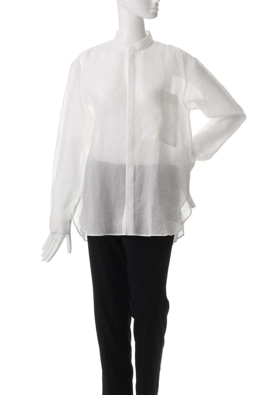 【セヤ/SEYA】のハンドステッチ KURUTA ノーカラーシャツ 人気、トレンドファッション・服の通販 founy(ファニー) 　ファッション　Fashion　レディースファッション　WOMEN　トップス・カットソー　Tops/Tshirt　シャツ/ブラウス　Shirts/Blouses　スリーブ　Sleeve　ハンド　Hand　ポケット　Pocket　ロング　Long　エレガント 上品　Elegant　夏　Summer　定番　Standard　春　Spring　S/S・春夏　Ss・Spring/Summer　other-2|ID: prp329100004451817 ipo3291000000031253451