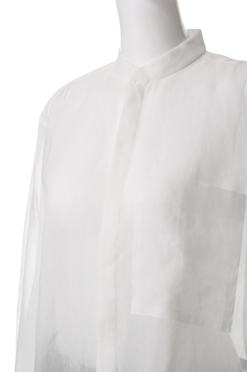 【セヤ/SEYA】のハンドステッチ KURUTA ノーカラーシャツ 人気、トレンドファッション・服の通販 founy(ファニー) 　ファッション　Fashion　レディースファッション　WOMEN　トップス・カットソー　Tops/Tshirt　シャツ/ブラウス　Shirts/Blouses　スリーブ　Sleeve　ハンド　Hand　ポケット　Pocket　ロング　Long　エレガント 上品　Elegant　夏　Summer　定番　Standard　春　Spring　S/S・春夏　Ss・Spring/Summer　other-5|ID: prp329100004451817 ipo3291000000031325088
