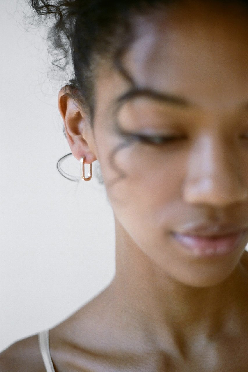 【ローラロンバルディ/LAURA LOMBARDI】のFissa Hoops ピアス 人気、トレンドファッション・服の通販 founy(ファニー) 　ファッション　Fashion　レディースファッション　Ladies' Fashion Online　ジュエリー　Jewelry　リング　Rings　イヤリング　Earrings　イヤリング　Earrings　オーバル　Oval　フォルム　Form　エレガント 上品　Elegant　other-2|ID: prp329100004451821 ipo3291000000031253474