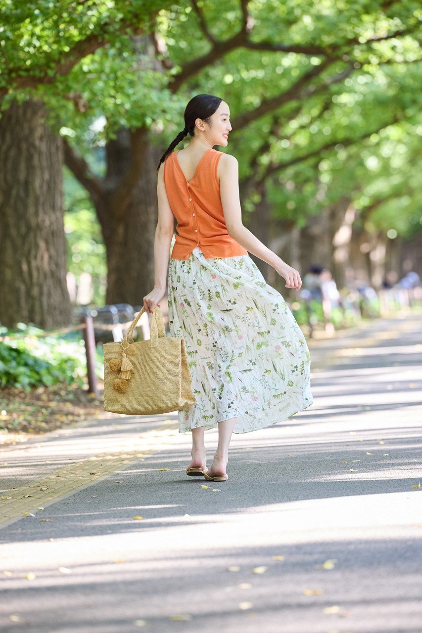 【プリスティン/PRISTINE】のラフィアトートバッグポンポン付き 人気、トレンドファッション・服の通販 founy(ファニー) 　ファッション　Fashion　レディースファッション　Fashion for Women　バッグ　Bags　ハンド　Hand, Handmade　ポンポン　Pom-Pom, Fluffy Ball　ラフィア　Raffia, Natural Straw　夏　Summer　旅行　Travel　春　Spring　S/S・春夏　SS, Spring/Summer, Warm Season　other-6|ID: prp329100004451829 ipo3291000000032780903