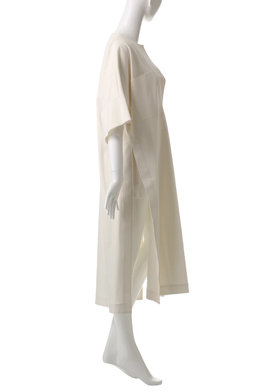 【イレーヴ/YLEVE】のボンデッドジャージー ワンピース 人気、トレンドファッション・服の通販 founy(ファニー) 　ファッション　Fashion　レディースファッション　Fashion for Women　ワンピース　Dresses　チュニック　Tunic Tops & Dresses　おすすめ　Recommended / Our Picks　カフス　Cuff Design　スリット　Slit, Slit Detail　チュニック　Tunic, Long Top　トレンド　Trend, Trending Now　ボンディング　Bonding, Bonded Fabric　ポンチョ　Poncho, Cape Style　ロング　Long, Long-Length　エレガント 上品　Elegant　other-3|ID: prp329100004452737 ipo3291000000032869625