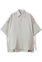 【ウジョー/Ujoh】のスリーブベルト シャツ 人気、トレンドファッション・服の通販 founy(ファニー) ファッション Fashion レディースファッション Fashion for Women トップス・カットソー Cut & Sew Tops シャツ・ブラウス・オフィスカジュアル Elegant Blouses & Button-Ups ベルト&ウエストマーク Belts & Waist Accessories シアー Sheer, See-Through ショート Short, Short Length スリット Slit, Slit Detail スリーブ Sleeve, Long Sleeve / Short Sleeve トレンド Trend, Trending Now ドレープ Drape, Draping Fabric バランス Balance, Style Balance |ID:prp329100004452740