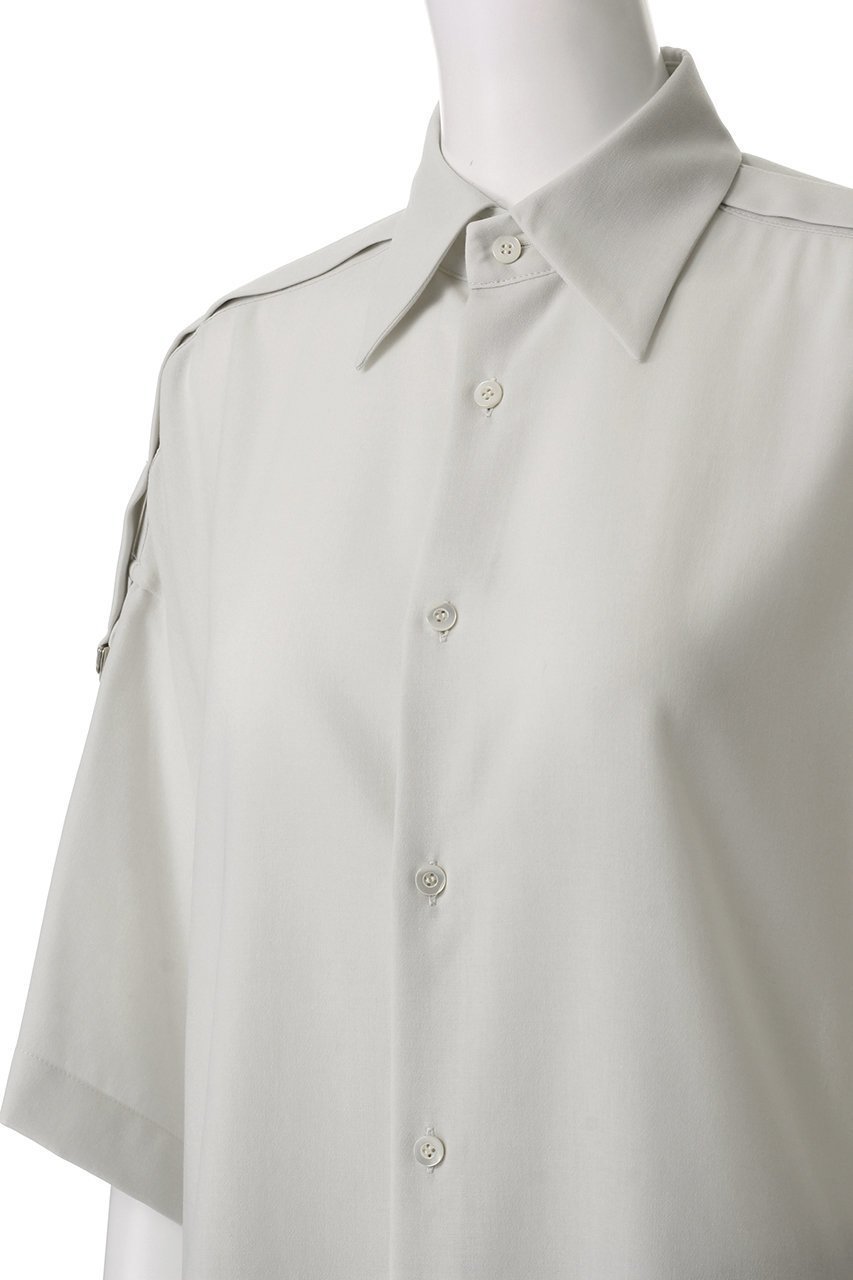 【ウジョー/Ujoh】のスリーブベルト シャツ 人気、トレンドファッション・服の通販 founy(ファニー) 　ファッション　Fashion　レディースファッション　Fashion for Women　トップス・カットソー　Cut & Sew Tops　シャツ・ブラウス・オフィスカジュアル　Elegant Blouses & Button-Ups　ベルト&ウエストマーク　Belts & Waist Accessories　シアー　Sheer, See-Through　ショート　Short, Short Length　スリット　Slit, Slit Detail　スリーブ　Sleeve, Long Sleeve / Short Sleeve　トレンド　Trend, Trending Now　ドレープ　Drape, Draping Fabric　バランス　Balance, Style Balance　other-5|ID: prp329100004452740 ipo3291000000034955452