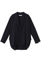 【ウジョー/Ujoh】のテーラード カラーシャツ 人気、トレンドファッション・服の通販 founy(ファニー) ファッション Fashion レディースファッション Fashion for Women トップス・カットソー Cut & Sew Tops シャツ・ブラウス・オフィスカジュアル Elegant Blouses & Button-Ups ジャケット Jacket, Outerwear スリーブ Sleeve, Long Sleeve / Short Sleeve テーラード Tailored, Tailored Fit ボトム Bottoms, Lower Wear ロング Long, Long-Length 羽織 Haori, Light Jacket thumbnail ネイビー|ID: prp329100004452741 ipo3291000000032845520