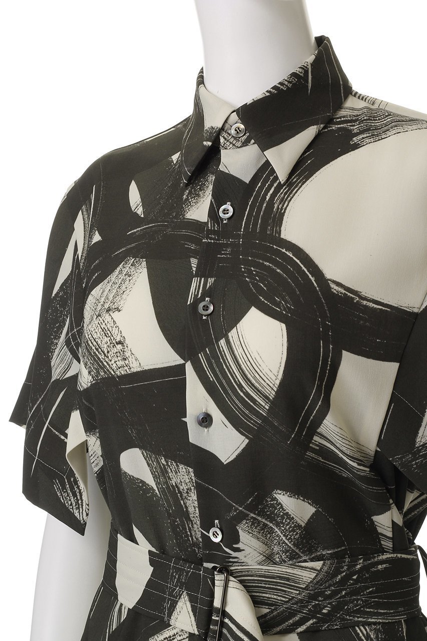 【ウジョー/Ujoh】のスクエアスリーブ ドレス 人気、トレンドファッション・服の通販 founy(ファニー) 　ファッション　Fashion　レディースファッション　WOMEN　ワンピース　Dress　ドレス　Party Dresses　チュニック　Tunic　カッティング　Cutting　グラフィック　Graphic　シェイプ　Shape　スクエア　Square　ストレッチ　Stretch　スリーブ　Sleeve　チュニック　Tunic　ドレス　Dress　ロング　Long　エレガント 上品　Elegant　other-5|ID: prp329100004452743 ipo3291000000031324596