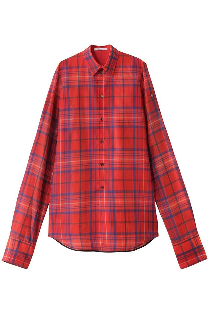 【チノ/CINOH】のチェックオーガンディーロングスリーブシャツ インテリア・キッズ・メンズ・レディースファッション・服の通販 founy(ファニー) https://founy.com/ ファッション Fashion レディースファッション WOMEN トップス・カットソー Tops/Tshirt シャツ/ブラウス Shirts/Blouses オーガンジー Organdy キュプラ Cupra シルク Silk スリーブ Sleeve チェック Check ロング Long エレガント 上品 Elegant 夏 Summer |ID: prp329100004452745 ipo3291000000031155021