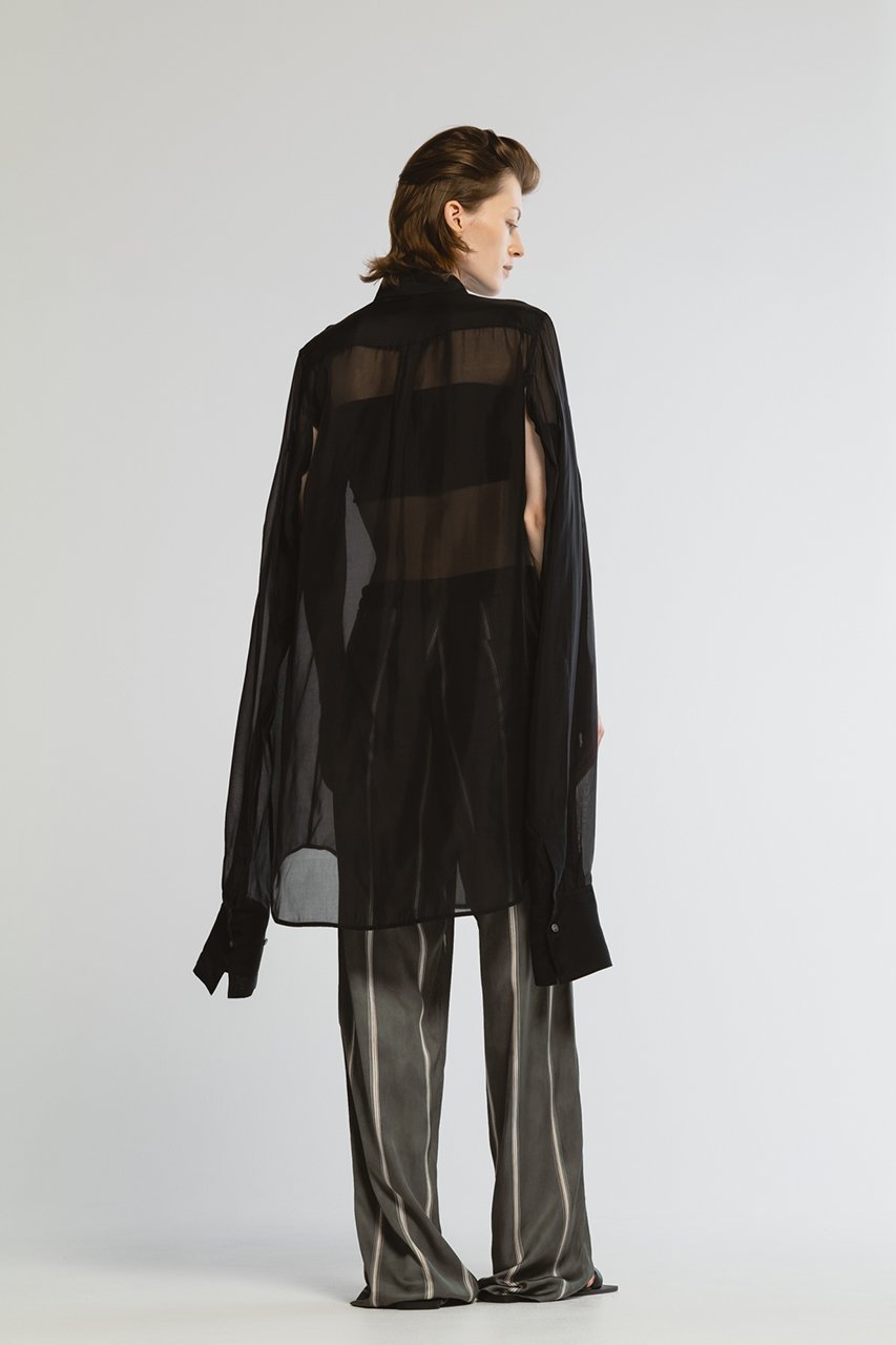 【チノ/CINOH】のストライプリラックスパンツ 人気、トレンドファッション・服の通販 founy(ファニー) 　ファッション　Fashion　レディースファッション　Fashion for Women　パンツ　Pants & Trousers　なめらか　Smooth, Silky Texture　イタリア　Italy　スタイリッシュ　Stylish, Fashionable　ストライプ　Stripe, Striped Pattern　ドレープ　Drape, Draping Fabric　プリント　Print, Printed Pattern　リラックス　Relax, Relaxed Fit　エレガント 上品　Elegant　other-7|ID: prp329100004452746 ipo3291000000032906567