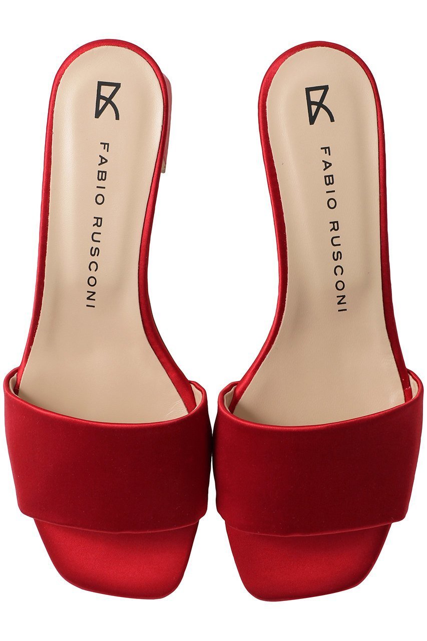 【ファビオ ルスコーニ/FABIO RUSCONI】のサテンミュール 人気、トレンドファッション・服の通販 founy(ファニー) 　ファッション　Fashion　レディースファッション　Fashion for Women　エレガント 上品　Elegant　サテン　Satin, Glossy Fabric　サンダル　Sandals, Summer Shoes　スタイリッシュ　Stylish, Fashionable　ミュール　Mule, Backless Shoes　other-5|ID: prp329100004452750 ipo3291000000035629229