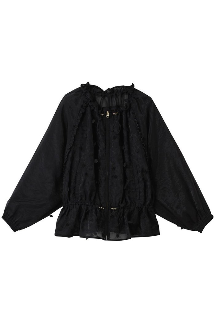 【ミュベール/MUVEIL】のフラワーオーガンジーブルゾン インテリア・キッズ・メンズ・レディースファッション・服の通販 founy(ファニー) https://founy.com/ ファッション Fashion レディースファッション Fashion for Women アウター Coat / Outerwear Collection レディースジャケット・軽アウター Jackets ブルゾンジャケット・スポーティアウター Blouson Jackets エアリー Airy Texture オーガンジー Organza Fabric シアー Sheer, See-Through ジャケット Jacket, Outerwear チュール Tulip, Tulip Motif フラワー Flower, Floral ブルゾン Blouson, Bomber Jacket ペプラム Peplum, Flared Hem レース Lace, Lace Fabric エレガント 上品 Elegant 夏 Summer 春 Spring S/S・春夏 SS, Spring/Summer, Warm Season |ID: prp329100004452756 ipo3291000000032954306