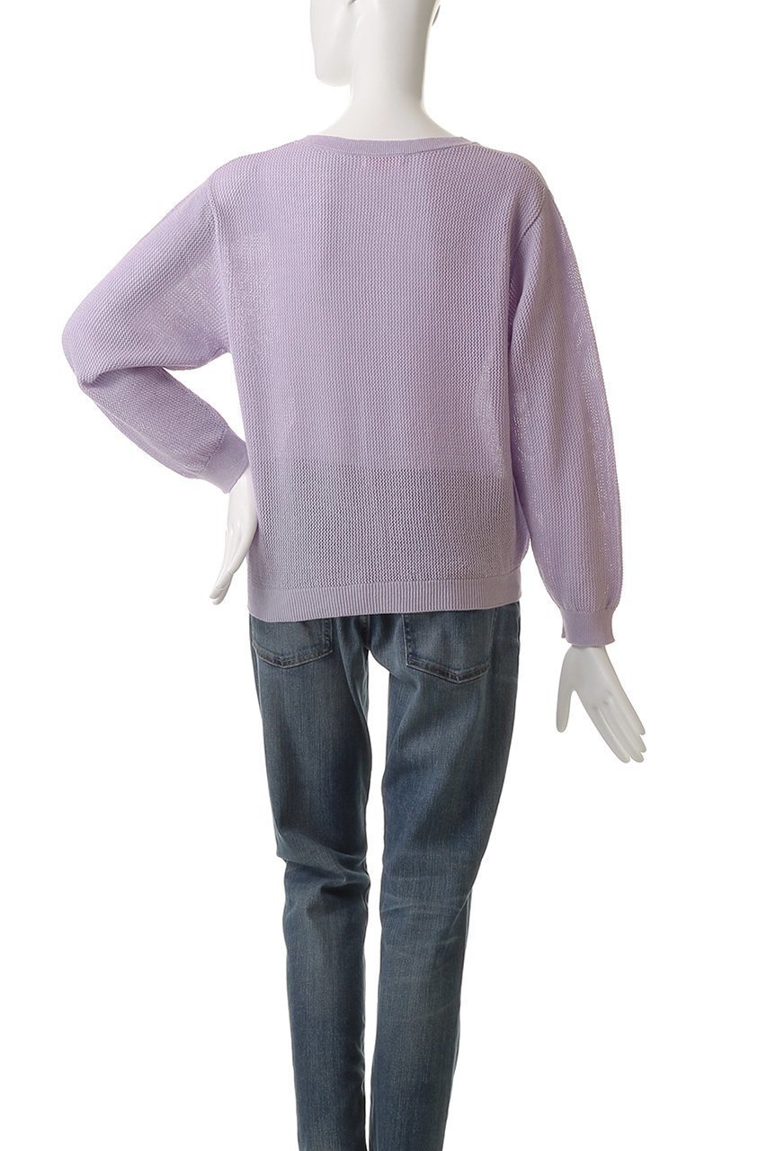 【デミーリー/DEMYLEE】のKELSEY ハイツイストコットン クルーネック シアーニットカーディガン 人気、トレンドファッション・服の通販 founy(ファニー) 　ファッション　Fashion　レディースファッション　WOMEN　トップス・カットソー　Tops/Tshirt　ニット　Knit Tops　カーディガン　Cardigans　カーディガン　Cardigan　シアー　Sheer　エレガント 上品　Elegant　夏　Summer　other-4|ID: prp329100004452760 ipo3291000000031251997