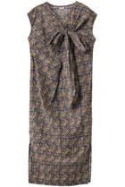 【シーオール/SEEALL】のTASUKI ノースリーブ ロングドレス ブラックブロック|ID: prp329100004452763 ipo3291000000032869557
