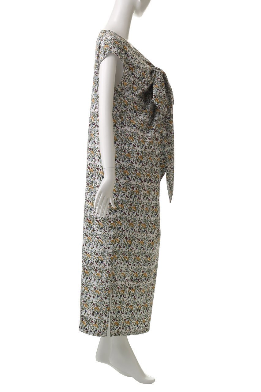 【シーオール/SEEALL】のTASUKI ノースリーブ ロングドレス 人気、トレンドファッション・服の通販 founy(ファニー) 　ファッション　Fashion　レディースファッション　Fashion for Women　ワンピース　Dresses　フォーマル・パーティードレス・結婚式用ドレス　Elegant & Casual Dresses　チュニック　Tunic Tops & Dresses　オケージョン　Occasion Wear　カーディガン　Cardigan, Knitwear　ジャケット　Jacket, Outerwear　チュニック　Tunic, Long Top　ドレス　Dress, One-Piece　ノースリーブ　Sleeveless, No-Sleeve　フロント　Front, Front Design　モダン　Modern, Contemporary　リボン　Ribbon, Bow　ロング　Long, Long-Length　other-3|ID: prp329100004452763 ipo3291000000034954857