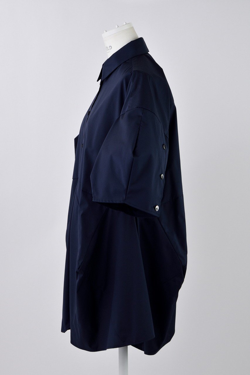 【エンフォルド/ENFOLD】のC/PEブロード 3D 5分袖 SH/シャツ 人気、トレンドファッション・服の通販 founy(ファニー) 　ファッション　Fashion　レディースファッション　Ladies' Fashion Online　トップス・カットソー　Tops/Tshirt　シャツ/ブラウス　Shirts/Blouses　おすすめ　Recommend　ショート　Short　スリーブ　Sleeve　パターン　Pattern　ブロード　Broad　other-2|ID: prp329100004452767 ipo3291000000031252033