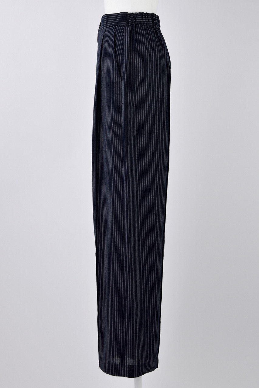 【エンフォルド/ENFOLD】のC/Liストライプ メンズライク スラックス 人気、トレンドファッション・服の通販 founy(ファニー) 　ファッション　Fashion　レディースファッション　WOMEN　パンツ　Pants　ストライプ　Stripe　スラックス　Slacks　センター　Center　リネン　Linen　リラックス　Relax　other-2|ID: prp329100004452773 ipo3291000000031252066