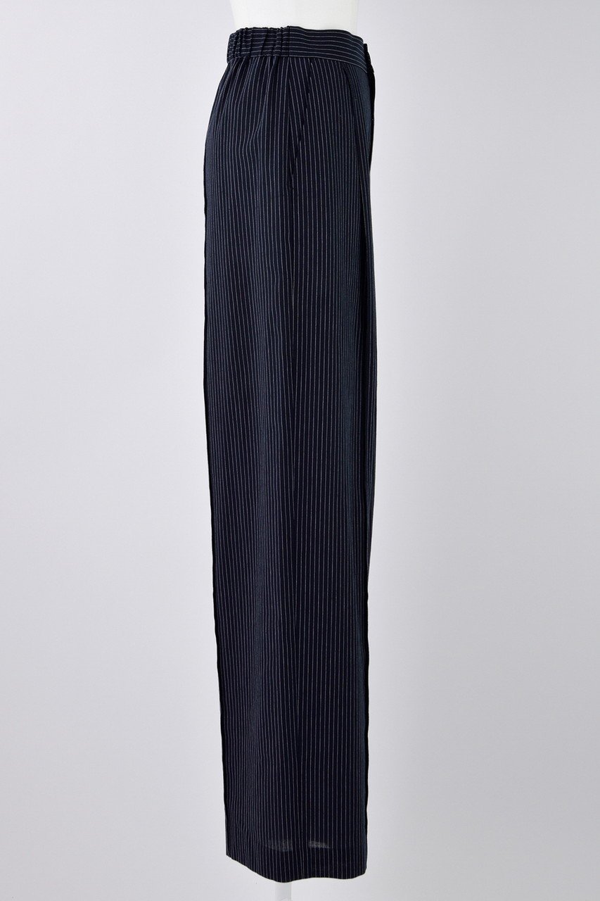 【エンフォルド/ENFOLD】のC/Liストライプ メンズライク スラックス 人気、トレンドファッション・服の通販 founy(ファニー) 　ファッション　Fashion　レディースファッション　WOMEN　パンツ　Pants　ストライプ　Stripe　スラックス　Slacks　センター　Center　リネン　Linen　リラックス　Relax　other-4|ID: prp329100004452773 ipo3291000000031252071
